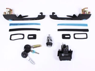 Lock set Golf 2 19E door handle lock tank ignition lock cylinder locking system - Image 1 of 4