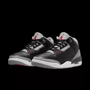 2024 Nike Air Jordan 3 Retro OG Black Cement Mens Size US 10M TOP SELLER ✅ - Picture 1 of 1