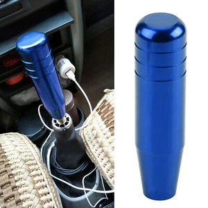 Universal Aluminum Alloy Car Manual Gear Shift Knob Handle Shifter Lever 13cm - Picture 1 of 12