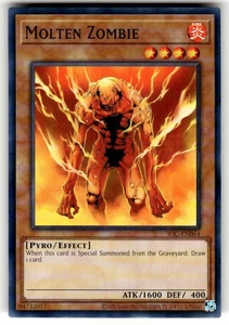 Molten Zombie IOC-EN064 Invasion of Chaos (25th Anniversary) Unlimited NM - Picture 1 of 2