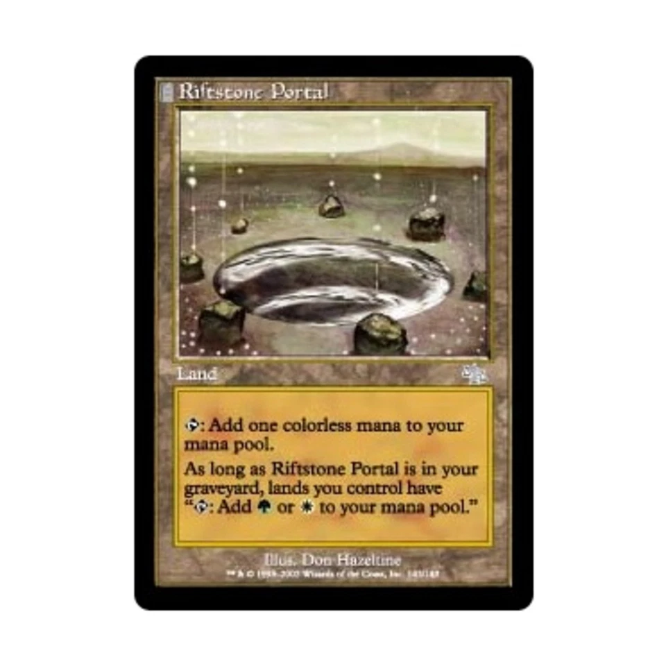 WOTC MtG Judgment Riftstone Portal (U) (Foil) EX - Image 1 of 1
