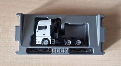Herpa 313100 MAN TGX GX 6x4 trattore stradale con gru bianco 1:87 OVP - Immagine 1 di 4