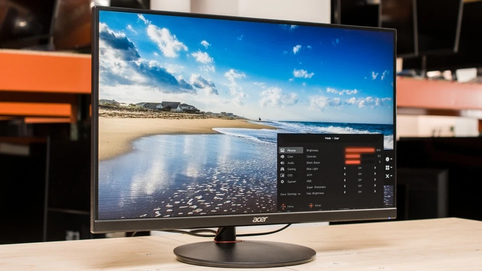 Acer XV252QF 25 Zoll Gaming-Monitor 360/390 Hz FreeSync kommt in OVP - Bild 1 von 1