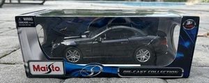 MAISTO 1:18 SCALE MERCEDES BENZ SL65 AMG HT DIECAST BLACK - Picture 1 of 11