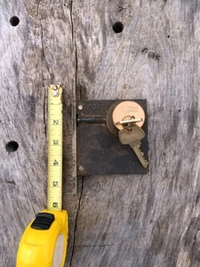 Vintage Sargent Door Lock With Key - Picture 1 of 4