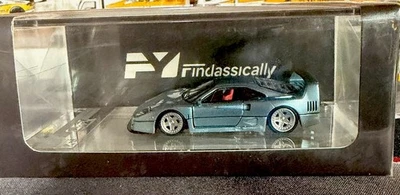 Finclassically 1:64 Ferrari F40 Hyperion Blue 467/500 Pop Up Headlight - Image 1 of 3