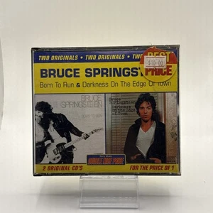 ⭐️BUNDLE⭐️ Born to Run + Darkness On The Edge Of Town by Bruce Springsteen CD - Picture 1 of 2