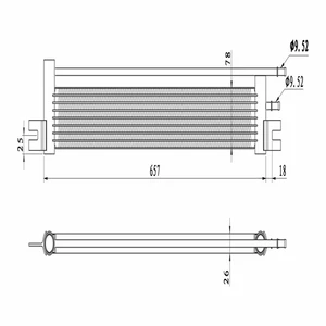 Radiator for 01-04 Ford Escape 2.0/3.0L FO4050101 YL8Z 7A095 CA - Bild 1 von 1
