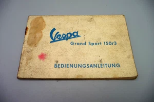 Vespa Grand Sport 150/3 Bedienungsanleitung gebraucht - Bild 1 von 4