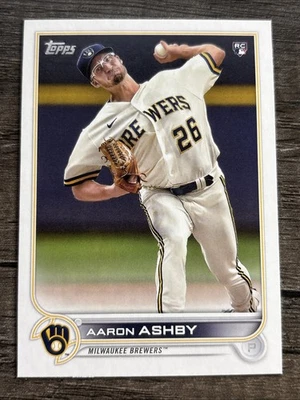 2022 Topps Series 1 - Aaron Ashby #78 (RC) - Image 1 of 2