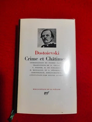 Livre Ancien La Pléiade Dostoïevski " Crime et Châtiment " - Photo 1/3
