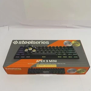 SteelSeries Apex 9 mini 64830 Gaming Keyboard Unopened - Picture 1 of 2