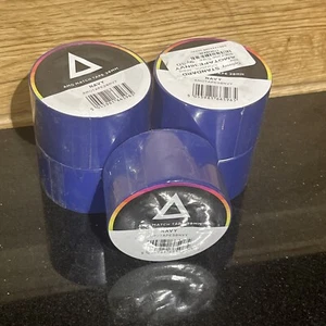 5 x Amo Match Sock Tape 38mm Blue - Picture 1 of 2