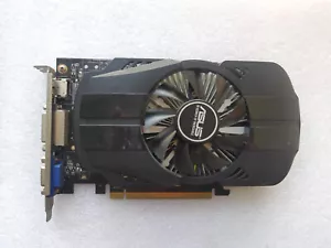 ASUS NVIDIA GeForce GTX750Ti 2GB 640SP GDDR5 Graphics Video Card VGA DVI HDMI - Picture 1 of 5