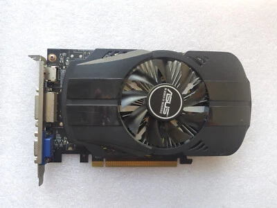 ASUS NVIDIA GeForce GTX750Ti 2GB 640SP GDDR5 Graphics Video Card VGA DVI HDMI - Image 1 of 4
