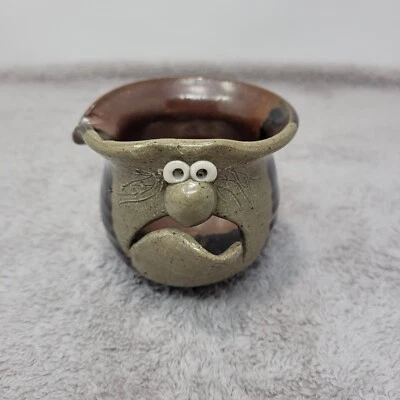 Cerámica de estudio firmada por Carma! Cerámica Cara Divertida Novedad Foto 1 de 4