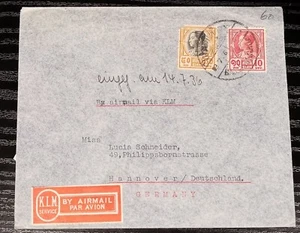 Thailand Brief nach Deutschland über KLM ALTES LOT#CGG471 - Bild 1 von 2