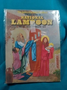 National Lampoon The Judeo-Christian Tradition Joy of Sects VF/NM 9.0 Dec 1974! - Picture 1 of 2