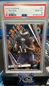 PSA 10 - 2023 Phoenix SP Lava - AJ Brown #61 /150 - Eagles - Bild 1 von 2