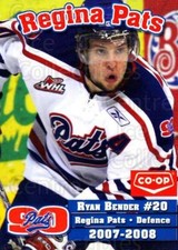 2007-08 Regina Pats #2 Ryan Bender
