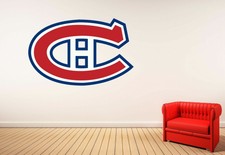 Montreal Canadiens Wall Decals Stickers mural home decor for bedroom ST5