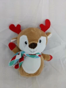 Peluche ciervo reno 5 pulgadas astas rojas productos interamericanos peluche - Imagen 1 de 4
