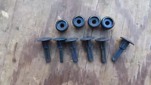 Volvo 240 242 244 245 map pocket hardware - BLUE - Picture 1 of 5