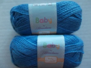 Herrschners Baby Cloudsoft yarn, Bluebell, lot of 2 (129 yds each) - Picture 1 of 2