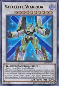 YuGiOh 1st Edition Satellite Warrior Ultra Rare LED6-EN023 - Picture 1 of 1