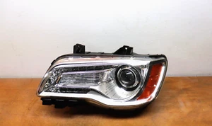 2011 2012 2013 2014 Chrysler 300 Halogen Headlight Driver Left Chrome OEM - Picture 1 of 12