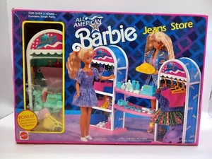 Barbie All American Jeans Store Playset Vintage In Box - Picture 1 of 8
