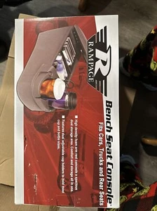 NIB Rampage Universal Truck Bench Seat Console | Charcoal Color | 39223 - Picture 1 of 1