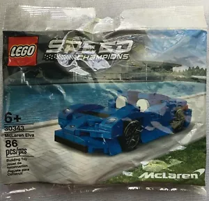 Lego Speed Champions McLaren Elva blau - Polybeutel 30343 - Neu - Bild 1 von 1