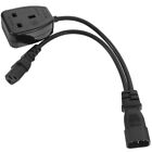  C14 to C13 Splitter Cable Extension Cord for Monitors Computer Power