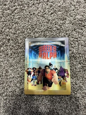 Wreck-It Ralph Lenticular Steelbook Blu-ray 3D Foto 1 de 4