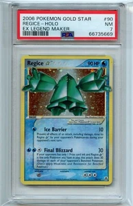 Regice Gold Star 90/92 Legend Maker (PSA 7) - Picture 1 of 2