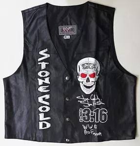 Stone Cold Steve Austin Signed Official 2000 WWF 3:16 Vest BAS COA WWE HOF 2009 - Picture 1 of 24