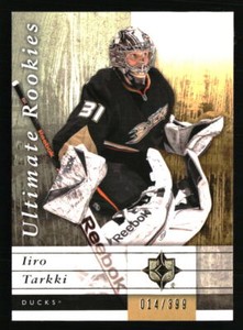 Iiro Tarkki 2011 Upper Deck Ultimate Collection #63  Hockey Card /399