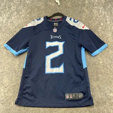 Tennessee Titans Jersey Mens Small Blue Julio Jones 2 On Field Nike Cover