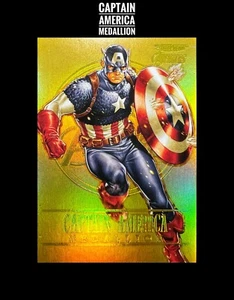 22 Fleet Ultra Avengers Captain America Medallion 184/200 - Picture 1 of 3