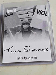 2019 Avengers 1 BW Proof Autogramm Unaufhaltsame Karten Auto UK Tina Simmons schwarz - Bild 1 von 2