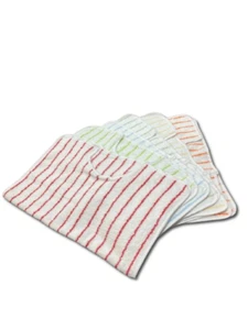 BAVAGLIONE ADULTO AZALEA BAVETTA UOMO DONNA 50X70 LACCI SPUGNA BAVAGLIO - Foto 1 di 13
