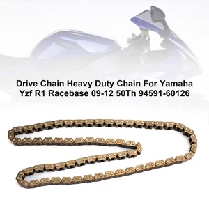 Heavy Timing Drive Chain For Yamaha Yzf R1 Racebase 09-12 50Th 94591-60126 - Picture 1 of 11