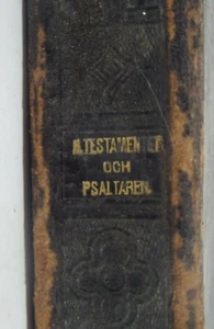 1880 nya testament och psaltaren Stockholm Swedish? German? - Picture 1 of 4