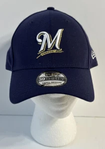 New Era Milwaukee Brewers MLB Team Classic 39THIRTY Small Medium Hat Cap NWT - Picture 1 of 13