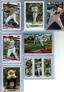 2022 Topps Opening Day Baseball San Diego Padres Team Set (9) Base Cards ++++ - Picture 1 of 2