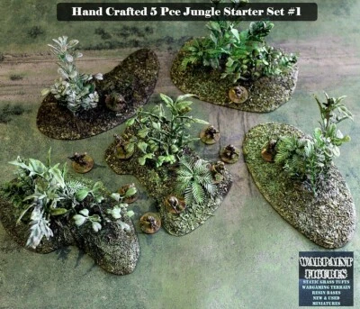 Wargaming Jungle Core Terrain Sets Hand Made -For Warhammer|AOS|KOW|Fantasy - Image 1 of 4