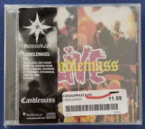 Candlemass Live by Candlemass (CD, 2019) New & Sealed - Picture 1 of 2