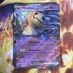 Pokémon TCG Mimikyu ex Sv Black Star Promos SVP004 Holo Promo Promo - Picture 1 of 2