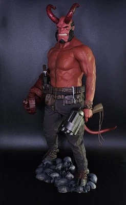 Figura de acción personalizada modificada estilo Jim Lee Hot Toys Hellboy sexta escala MMS527  Foto 1 de 4